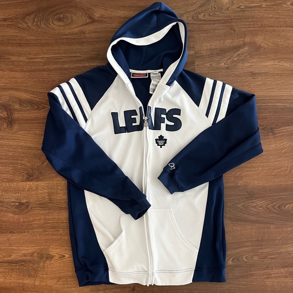 NHL Other - Toronto Maple Leafs Reebok Zip Up Hoodie Blue White